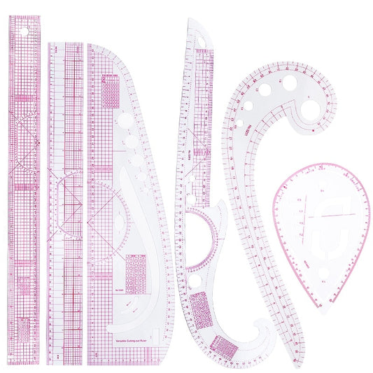 Kit French Rulers - Sew with precision (6pcs)
